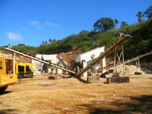 aggregate crushing plant machine